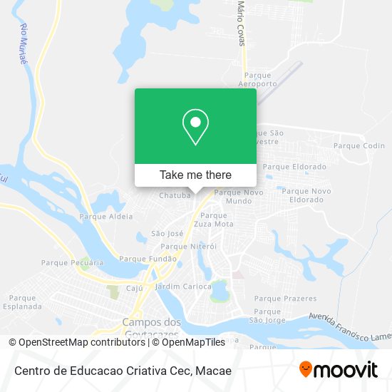 Centro de Educacao Criativa Cec map