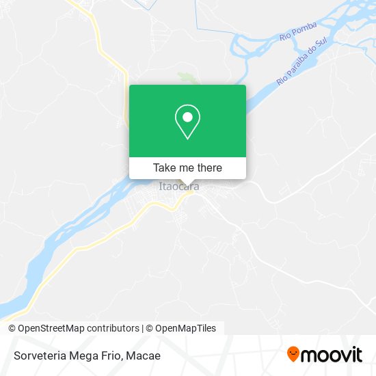 Sorveteria Mega Frio map