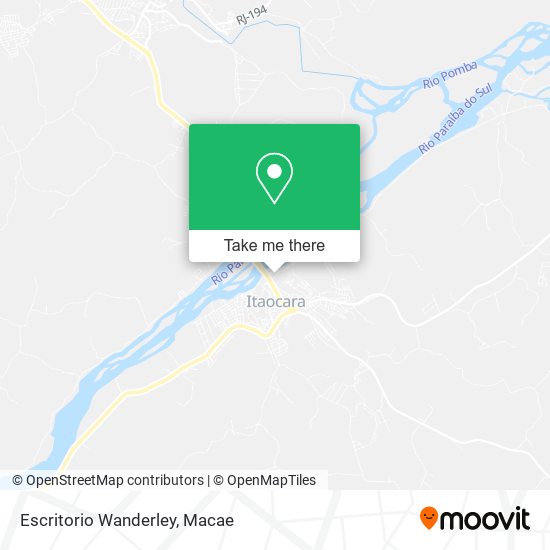 Escritorio Wanderley map