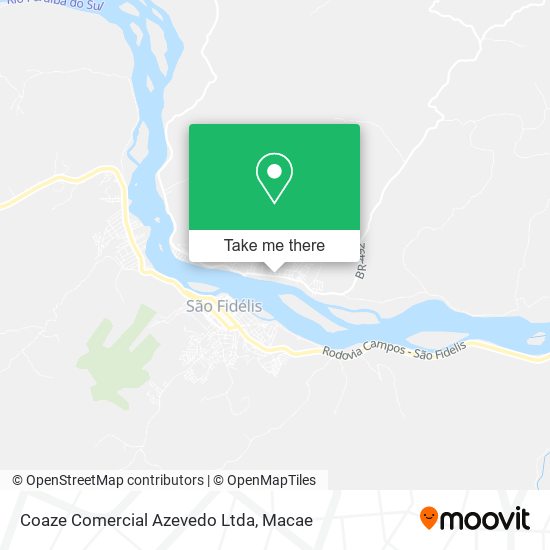 Coaze Comercial Azevedo Ltda map