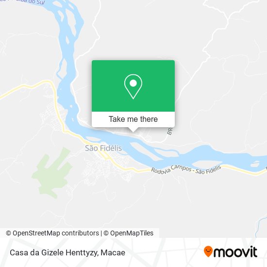 Casa da Gizele Henttyzy map