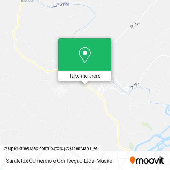 Suraletex Comércio e Confecção Ltda map