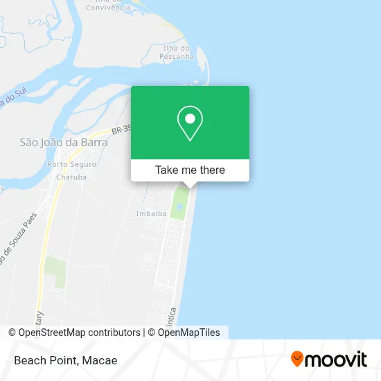 Beach Point map