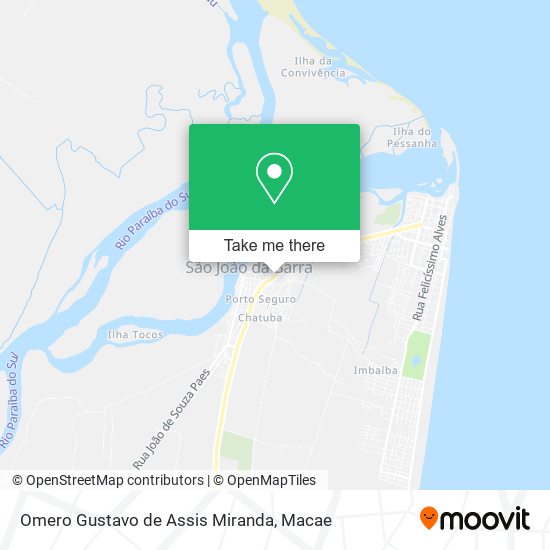 Omero Gustavo de Assis Miranda map