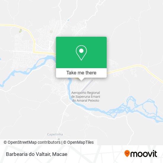 Barbearia do Valtair map