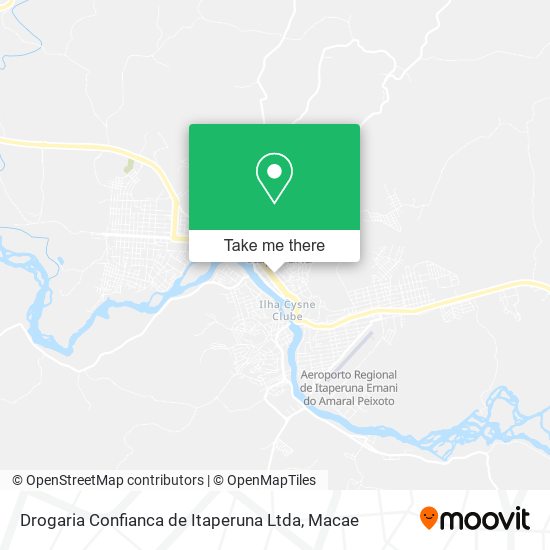 Drogaria Confianca de Itaperuna Ltda map