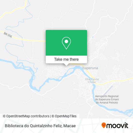 Biblioteca do Quintalzinho Feliz map