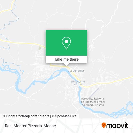 Real Master Pizzaria map