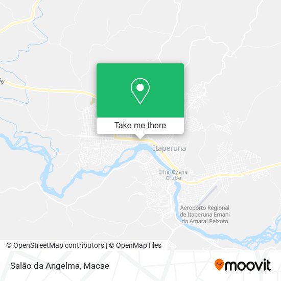 Salão da Angelma map