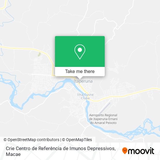 Crie Centro de Referência de Imunos Depressivos map