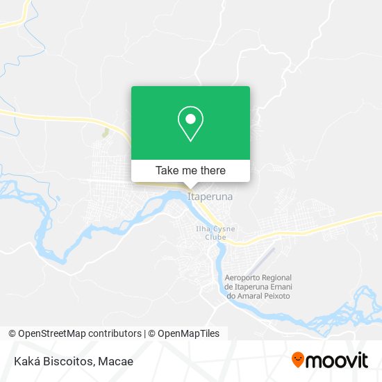 Kaká Biscoitos map