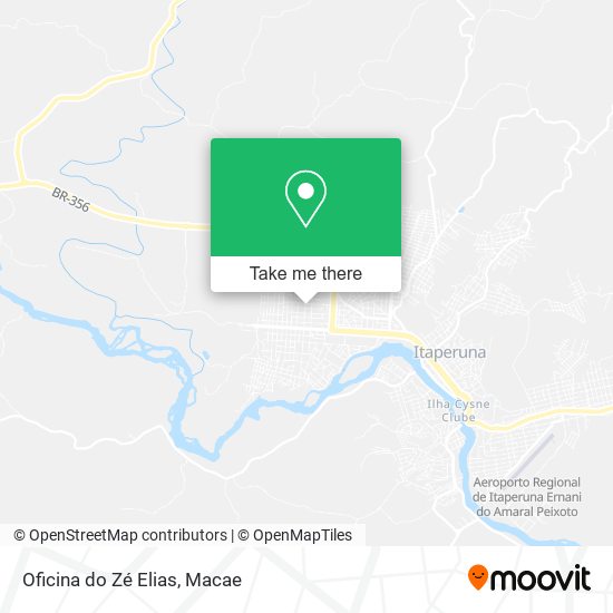 Oficina do Zé Elias map