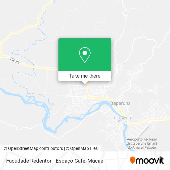Facudade Redentor - Espaço Café map