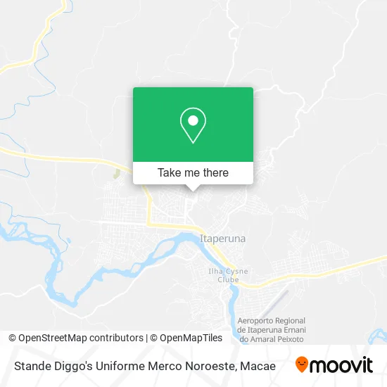 Stande Diggo's Uniforme Merco Noroeste map