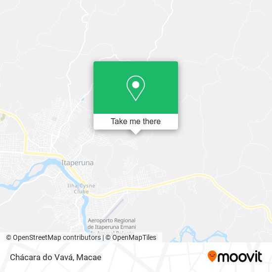 Chácara do Vavá map