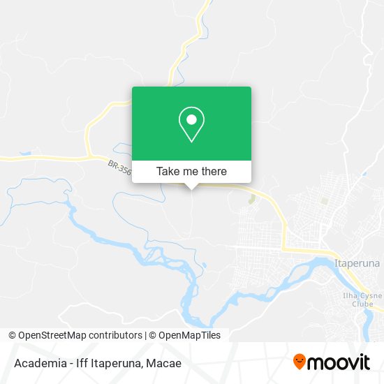 Academia - Iff Itaperuna map
