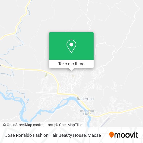 José Ronaldo Fashion Hair Beauty House map