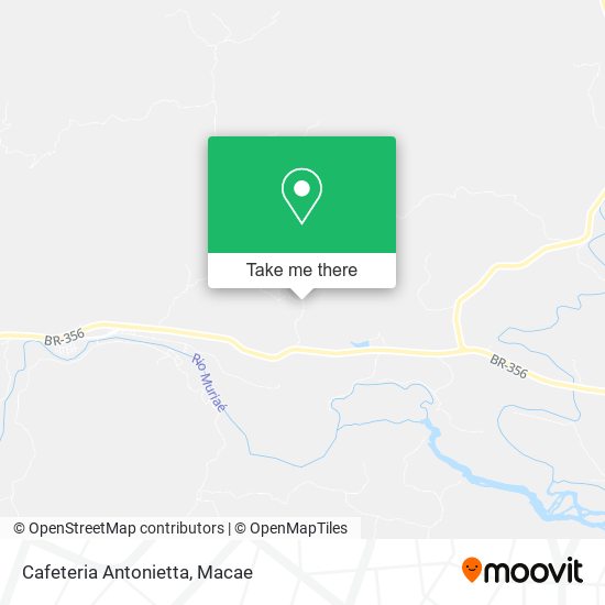 Cafeteria Antonietta map