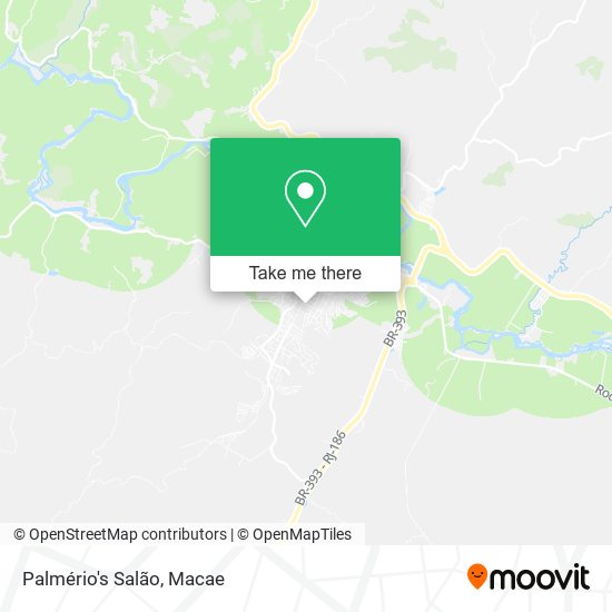 Palmério's Salão map