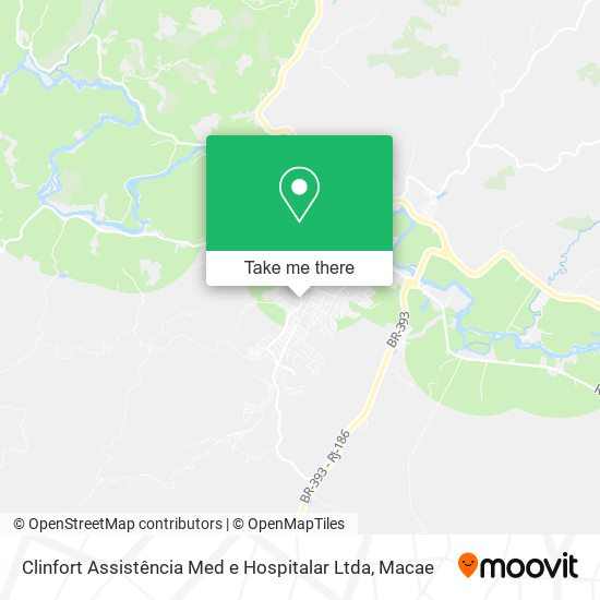Clinfort Assistência Med e Hospitalar Ltda map