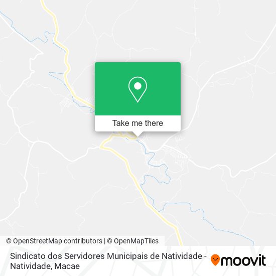 Sindicato dos Servidores Municipais de Natividade - Natividade map