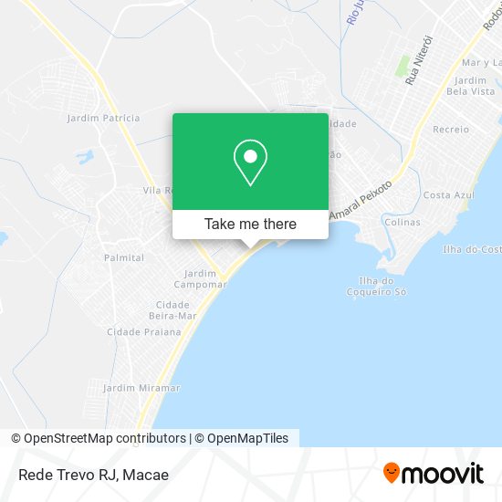 Rede Trevo RJ map