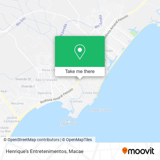 Henrique's Entretenimentos map
