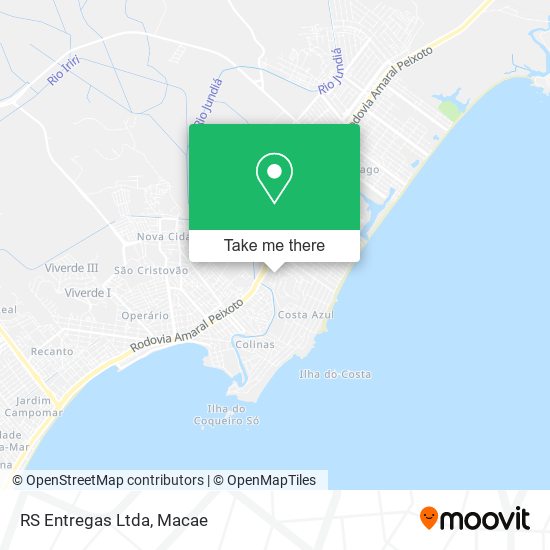 RS Entregas Ltda map