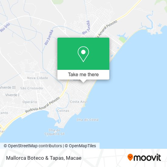 Mallorca Boteco & Tapas map