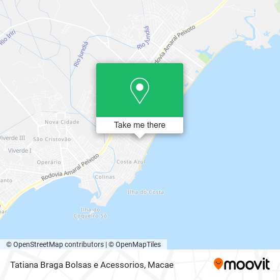 Tatiana Braga Bolsas e Acessorios map