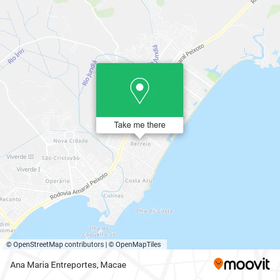 Ana Maria Entreportes map