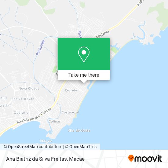 Ana Biatriz da Silva Freitas map