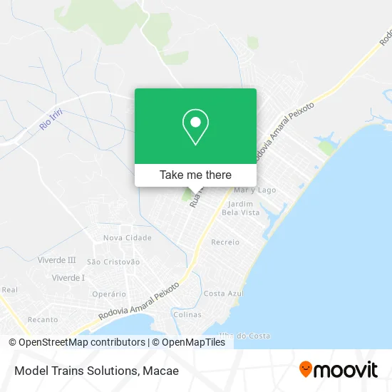 Model Trains Solutions map