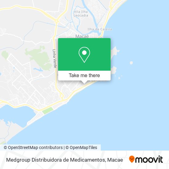 Mapa Medgroup Distribuidora de Medicamentos