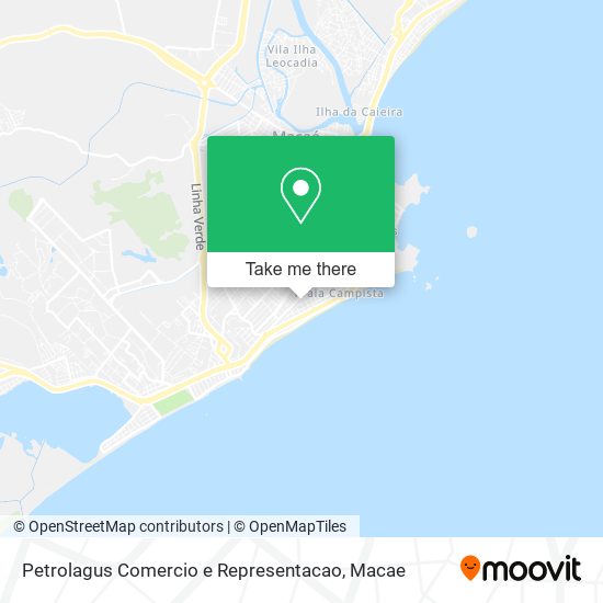 Petrolagus Comercio e Representacao map