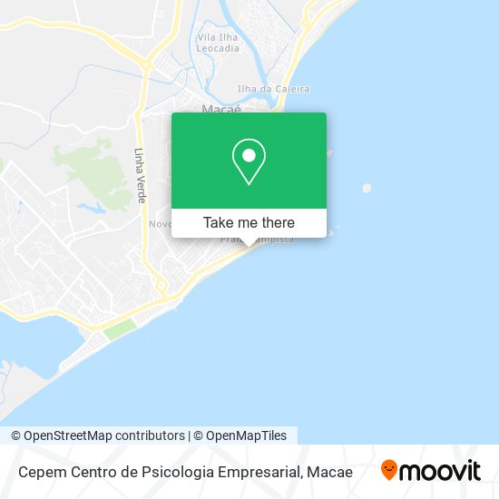 Cepem Centro de Psicologia Empresarial map