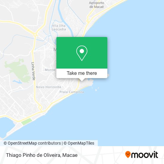 Thiago Pinho de Oliveira map