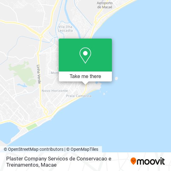 Plaster Company Servicos de Conservacao e Treinamentos map