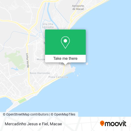 Mercadinho Jesus e Fiel map