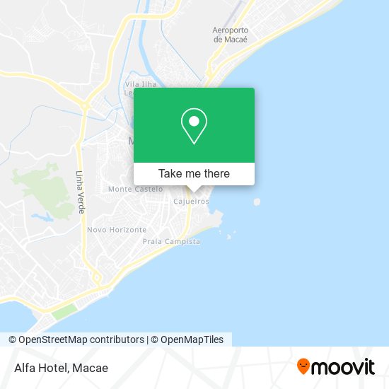 Alfa Hotel map