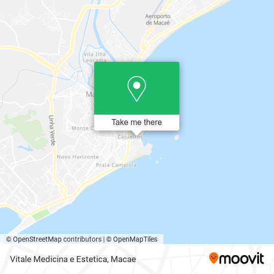 Vitale Medicina e Estetica map