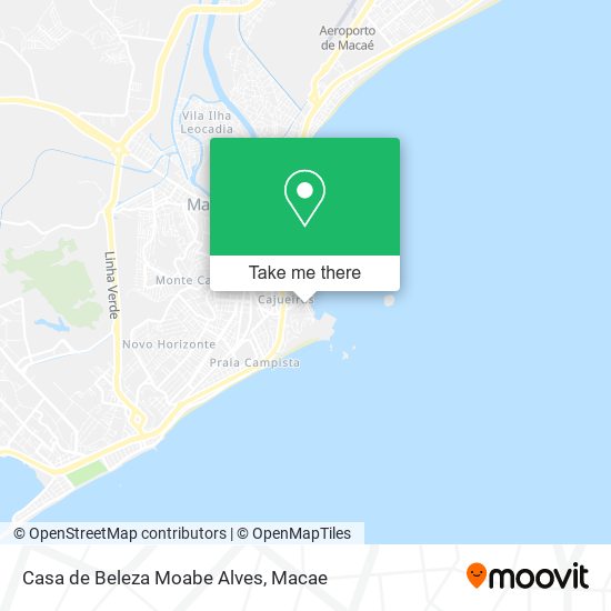 Casa de Beleza Moabe Alves map
