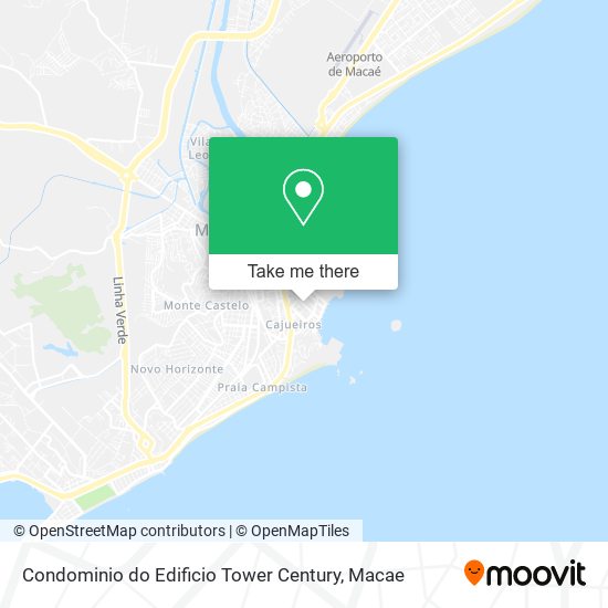 Condominio do Edificio Tower Century map