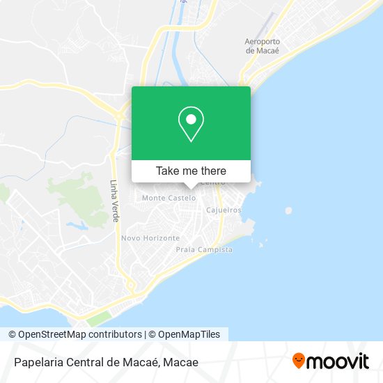 Papelaria Central de Macaé map