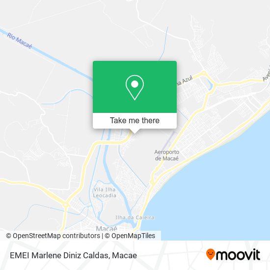 EMEI Marlene Diniz Caldas map