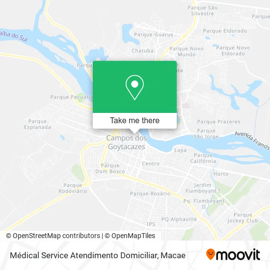 Médical Service Atendimento Domiciliar map