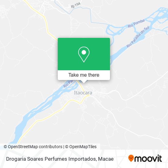 Drogaria Soares Perfumes Importados map