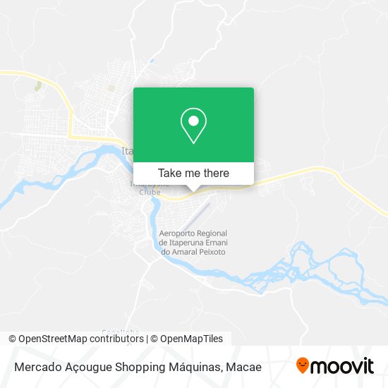 Mercado Açougue Shopping Máquinas map