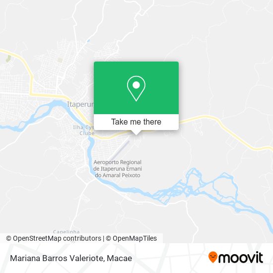 Mariana Barros Valeriote map