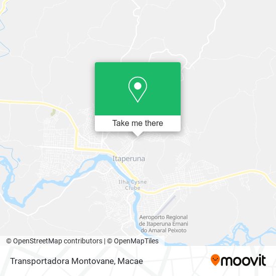 Transportadora Montovane map